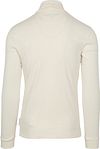 Marc O'Polo Pull Col Roulé Bleu Ecru Product / Achterkant