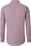 Casa Moda Casual Shirt Checks Red Product / Achterkant