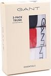 Gant Boxershorts 3-Pack Rood Verpakking