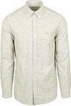 McGregor Shirt Linen Blend Stripes Green MM251.6001.11-5100 order online | Suitable