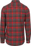 NZA Chemise Leon Flanel Anthracite Product / Achterkant