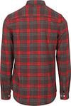 NZA Shirt Leon Flanel Anthracite Product / Achterkant