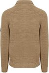 Petrol Cardigan Maywood Brown Product / Achterkant