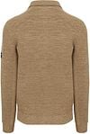 Petrol Strickjacke Maywood Braun Product / Achterkant