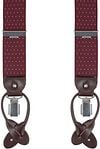 Profuomo Luxe Bretellen Bordeaux-Wit PP1L00003C kopen | Suitable