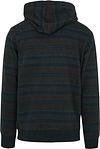 Scotch and Soda Hoodie Kontrast Dunkelgrün Product / Achterkant