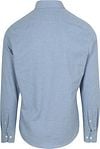 Suitable Hemd Flanel Hellblau Model / Achterkant
