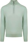 Suitable Merino Half Zip Sweater Green PU-MRI-HZ-24 241964 Green Mint order online | Suitable