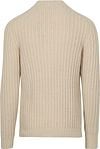 Suitable Pullover Boiled Wool Ecru