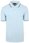 Suitable Respect Polo Shirt Tip Ferry Light Blue order online | RSP-25TPF-LIBL | Suitable Norway
