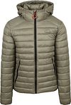 Superdry Fuji Puffer Jacket Khaki M5011821A-1KH order online | Suitable