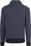 Tommy Hilfiger Strickjacke Mouliné Navy  Product / Achterkant