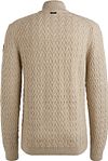 Vanguard Pullover Demi-Zip Laine Beige Product / Achterkant