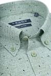 Ledub Shirt Print Green Chest Pocket Product / Detail