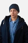 Barts Wyon Beanie Dark Blue Model / Voorkant
