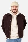 Barts Wyon Beanie Ecru Model / Voorkant