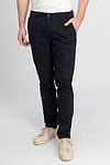 Suitable Chino Plato Navy Model / Voorkant met Emiel