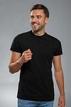 Suitable Ota T-Shirt Round Neck Black 2-Pack Model / Voorkant with Bram