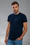 Suitable Ota T-shirt Round Neck Navy 2-Pack Model / Voorkant with Bram