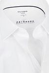 OLYMP Luxor Modern Fit Jersey Stretch Shirt 24/Seven White Product / Detail