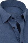 OLYMP Luxor Modern Fit Jersey Stretch Shirt 24/Seven Dark Blue Product / Detail
