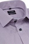 Olymp Luxor Shirt Extra Long Sleeves Print Pink Product / Detail