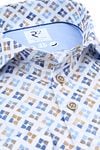 R2 Shirt Print Blue Green Product / Detail