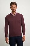 State Of Art Pullover Wool Fuchsia Model / Voorkant