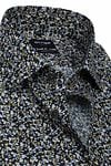 OLYMP Luxor MF Shirt Floral Print Dark Blue Product / Detail