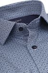 OLYMP Luxor Shirt 24/Seven Print Blue Product / Detail