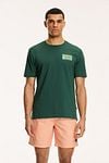Shiwi T-Shirt Sardines Cilantro Green Model / Voorkant