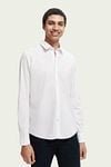 Scotch and Soda Slim-Fit Shirt White Model / Voorkant