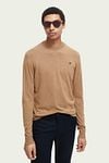 Scotch and Soda Pullover Camel Melange Model / Voorkant
