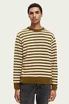 Scotch and Soda Knitted Sweater Dark Green Model / Voorkant