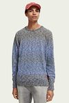 Scotch and Soda Pullover Melange Dark Blue Model / Voorkant