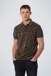 No Excess Polo Shirt Print Army Green Model / Voorkant
