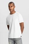Dstrezzed Mc Queen T-shirt Melange White Model / Voorkant