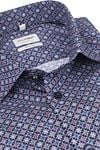Olymp Level 5 Shirt Print Blue Product / Detail