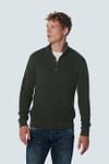 No Excess Half Zipper Dark Green Model / Voorkant