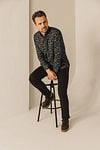 State Of Art Shirt Print Anthracite Model / Voorkant
