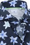 Blue Industry Overhemd Bloemen Donkerblauw Product / Detail