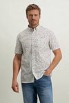 State of Art Chemise Short Sleeve Impression Vert  Model / Voorkant