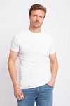 Alan Red T-shirt Virginia O-Neck 2-Pack Model / Voorkant
