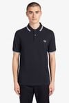Fred Perry Polo Shirt Navy White M3600-238 Navy