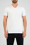 Slater 2-pack T-shirt V-neck White Model / Voorkant