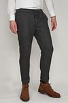 Suitable Easky Pantalon Jersey Anthracite Model / Voorkant