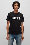 BOSS T-shirt Thinking Black Model / Voorkant