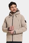 Didriksons Jacke Zino Beige Model / Voorkant