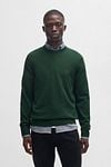BOSS Pullover Kanovano Dark Green Model / Voorkant