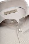 John Miller Shirt Small Check Beige Product / Detail
